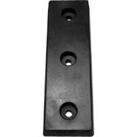 Butoirs de quai en caoutchouc moul&eacute;s, Caoutchouc, 30" la x 4" p x 10" h O-Max