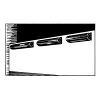 D&eacute;fenses de quai en caoutchouc refoul&eacute;, Caoutchouc, 4-1/2" la x 12" lo x 3-3/4" p O-Max