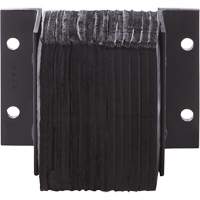 Butoirs de quai lamell&eacute;s, Horizontal, Caoutchouc, 12" la x 4" p x 10" h O-Max