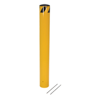 Bornes &agrave; couler, Acier, 36-1/2" h x 5-9/16" la, Jaune O-Max