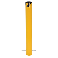 Bornes &agrave; couler, Acier, 36-1/2" h x 5-9/16" la, Jaune O-Max