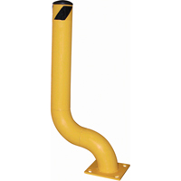 Borne d&eacute;sax&eacute;e, Acier, 36-1/8" h x 8" la, Jaune O-Max
