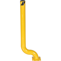 Borne d&eacute;sax&eacute;e, Acier, 54" h x 4-1/2" la, Jaune O-Max