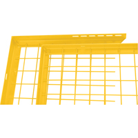 Wire Mesh Partition Components - Adjustable Filler Panels O-Max