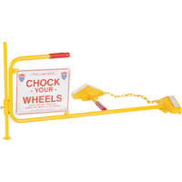 Single Rail Chock With Flag Rail Combo O-Max