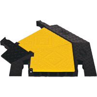 Yellow Jacket&reg; 5-Channel Heavy Duty Cable Protector - Left Turn O-Max