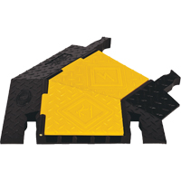 Yellow Jacket&reg; 5-Channel Heavy Duty Cable Protector - Right Turn O-Max