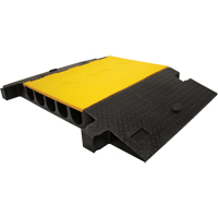 Yellow Jacket&reg; Heavy Duty Cable Protector, 5 Channels, 35.75" L x 57.25" W x 5.125" H O-Max