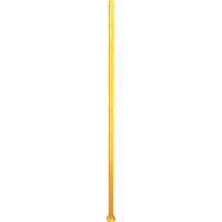 Poteau de protection p&eacute;rim&eacute;trique ajustable, 4" la x 96" h, Jaune O-Max