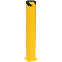 Safety Pipe Bollard, Steel, 42" H x 6-5/8" W, Yellow KI261 | O-Max