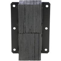 Butoir de quai lamell&eacute;, Vertical, Caoutchouc, 13-1/4" la x 4-1/2" p x 20" h O-Max
