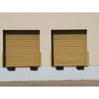 Butoirs de quai lamell&eacute;s, Vertical, Caoutchouc, 11" la x 4" p x 20" h O-Max