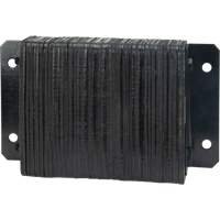 Butoirs de quai lamell&eacute;s, Horizontal, Caoutchouc, 18" la x 4" p x 12" h O-Max