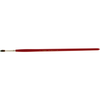 Round Marking Paint Brush, 3/16" Brush Width, Camel Hair, Wood Handle O-Max