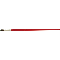 Round Marking Paint Brush, 1/4" Brush Width, Camel Hair, Wood Handle O-Max