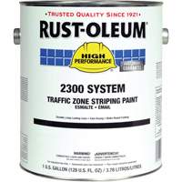 2300 System Traffic Zone Striping Paint, Yellow, 5 gal., Gallon O-Max