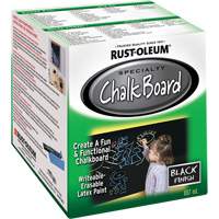 Chalk Board Paint, 877 ml, Can, Black O-Max