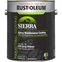 Appr&ecirc;t acrylique &eacute;poxydique &agrave; base d'eau Sierra Performance S70/S71, Gallon, Gris O-Max