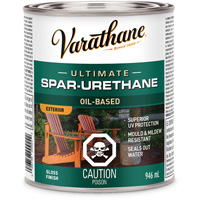 Varathane&reg; Diamond Wood Finish&reg; Coating, 946 ml, Clear, Gloss O-Max