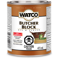 Watco&reg; Butcher Block Oil & Finish, 473 ml, Clear, Transparent O-Max
