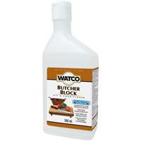Watco&reg; Butcher Block Oil & Wood Conditioner, 473 ml, Clear, Transparent O-Max