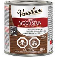 Varathane&reg; Ultimate Wood Stain, 236 ml, American Walnut O-Max