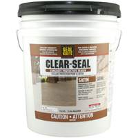 Seal-Krete&reg; Protective Sealer, 18.93 L, Water-Based, Satin, Clear O-Max