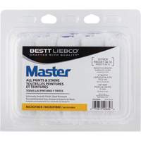 Master Microfiber Roller Cover, 10 mm (3/8") Nap, 101.6 mm (4") L O-Max