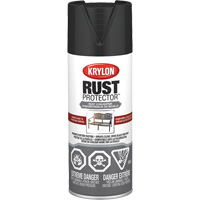 Appr&ecirc;t convertisseur de rouille Rust Protector, Appr&ecirc;t noir, Tr&egrave;s mat, 12 oz, Canette a&eacute;rosol O-Max
