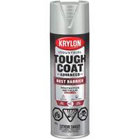 Peinture Tough Coat avec technologie Rust Barrier, Aluminium, M&eacute;tallique, 425 g, Canette a&eacute;rosol O-Max