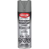 Peinture Tough Coat avec technologie Rust Barrier, Appr&ecirc;t gris, Ultra-mat, 425 g, Canette a&eacute;rosol O-Max