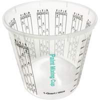 Gobelet en plastique pour m&eacute;lange de peinture, 1,25 L O-Max