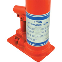 JHJ-5 Crics &agrave; bouteille pour usage tr&egrave;s intensif, 5 tonne(s), 15-3/8" Hauteur &eacute;lev&eacute;e O-Max