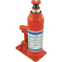 JHJ-5 Crics &agrave; bouteille pour usage tr&egrave;s intensif, 5 tonne(s), 15-3/8" Hauteur &eacute;lev&eacute;e O-Max