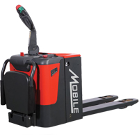 ESPT44N Self-Propelled Electric Pallet Truck, 4400 lbs. Cap., 48" L x 21.5" W O-Max