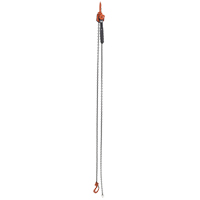 Mini Lever Hoist, 10' Lift, 1000 lbs. (0.5 tons) Capacity, Steel Chain O-Max