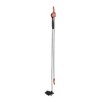 Mini Lever Hoist, 15' Lift, 1000 lbs. (0.5 tons) Capacity, Steel Chain O-Max