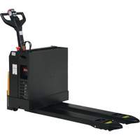 Fully Powered Electric Pallet Truck, 4500 lbs. Cap., 48" L x 30.25" W O-Max