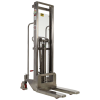 Gerbeur Hefti-Lift, M&eacute;canisme Pompe au pied, Capacit&eacute; de 880 lb, Levage max de 59" O-Max