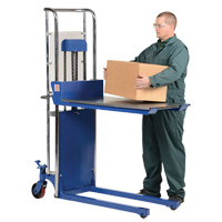 Gerbeur Hefti-Lift, M&eacute;canisme Pompe au pied, Capacit&eacute; de 300 lb, Levage max de 59" O-Max