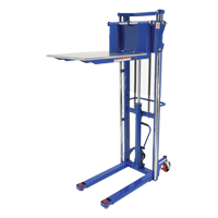 Gerbeur Hefti-Lift, M&eacute;canisme Pompe au pied, Capacit&eacute; de 1500 lb, Levage max de 63" O-Max