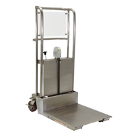Gerbeur Hefti-Lift, M&eacute;canisme Pompe au pied, Capacit&eacute; de 450 lb, Levage max de 45-5/8" O-Max