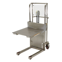 Gerbeur Hefti-Lift, M&eacute;canisme Pompe au pied, Capacit&eacute; de 450 lb, Levage max de 45-5/8" O-Max