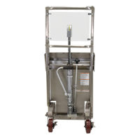 Gerbeur Hefti-Lift, M&eacute;canisme Pompe au pied, Capacit&eacute; de 450 lb, Levage max de 45-5/8" O-Max