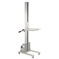 Gerbeur &agrave; levage rapide, M&eacute;canisme &eacute;lectrique, Capacit&eacute; de 125 lb, Levage max de 72" O-Max