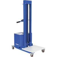 Gerbeur &agrave; levage rapide, M&eacute;canisme &eacute;lectrique, Capacit&eacute; de 400 lb, Levage max de 57" O-Max
