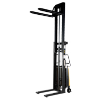 Gerbeur pour chariot &eacute;l&eacute;vateur, Fonctionnement &eacute;lectrique, Capacit&eacute; 2000 lb, Lev&eacute;e max 118" O-Max