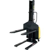 Gerbeur motoris&eacute; avec m&acirc;t &eacute;troit, Fonctionnement &eacute;lectrique, Capacit&eacute; 1500 lb, Lev&eacute;e max 63" O-Max
