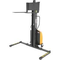 Gerbeur motoris&eacute; avec m&acirc;t &eacute;troit, Fonctionnement &eacute;lectrique, Capacit&eacute; 1000 lb, Lev&eacute;e max 63" O-Max