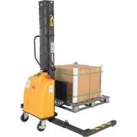 Gerbeur motoris&eacute; avec m&acirc;t &eacute;troit, Fonctionnement &eacute;lectrique, Capacit&eacute; 1000 lb, Lev&eacute;e max 63" O-Max